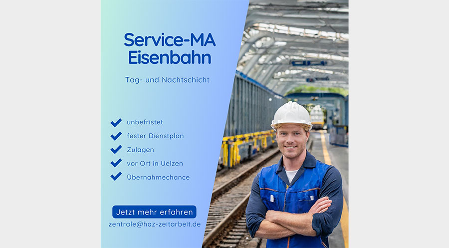 Service-Mitarbeiter* Eisenbahn